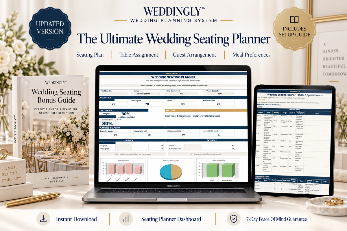 Plan Your Wedding Without Keeping Everything In Your Head.